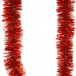 Мишура цвет красный, диаметр 50 мм., длина 2 м., ЕлкиТорг (M50red)