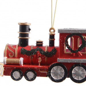 Ёлочная игрушка Рождественский паровозик 4*12*6 см, Kaemingk (515732)