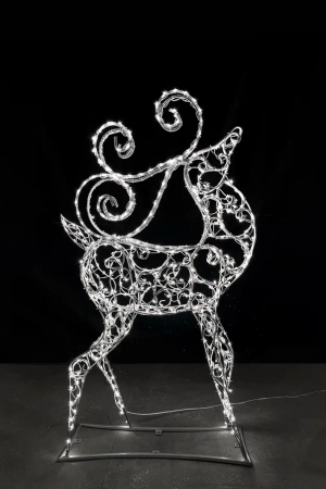 Светодиодная фигура Олень с витыми рогами 180 см., Сад Радости (SR033)