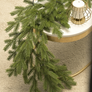 Хвойная ветвь Графская Люкс 180*30 см., 100% Литая хвоя, ЕлкиТорг (52088)
