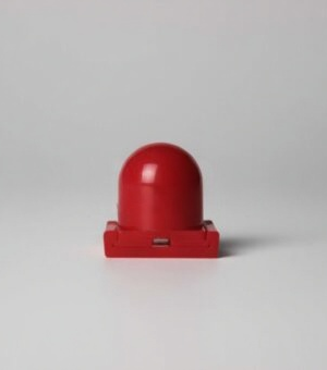 Колпачок для гирлянды Краса 1 шт., Красный, TeamProf (TPF-CR-cap-R)