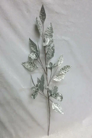 Ветвь Кизил серебро 69 см., 1 шт., Christmas DeLuxe (86670) 