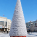 Уличная каркасная елка Уральская Люкс 6 м., ПВХ, белая, ЕлкиТорг (300600)