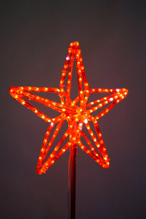 Макушка Кремлевская Эконом 50 см. для елей высотой от 3 до 5 м., красная, Green Trees (krem-50red)