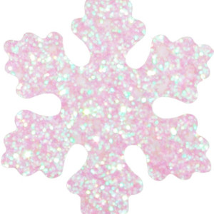 Снежинка из пенофлекса Облачко 140 мм., белый, ПромЕлка (CO-140White)