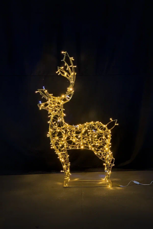 Светодиодная фигура Олень стилизованный 220 см., Сад Радости (SR034)