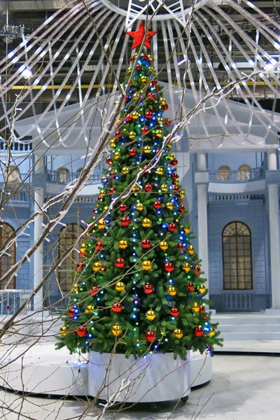 Искусственная ель Виктория 15 м., ствольная, ПВХ, ПромЕлка (VK1500)