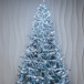 Искусственная елка Хеймдалль заснеженная 150 см., 100% литая хвоя, с холодными белыми Led лампами, ЕлкиТорг (236150)
