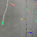 Светодиодная бахрома 3,1*0,5 м., 150 разноцветных LED ламп, прозрачный провод ПВХ, LTC (PIL150-10-2M)