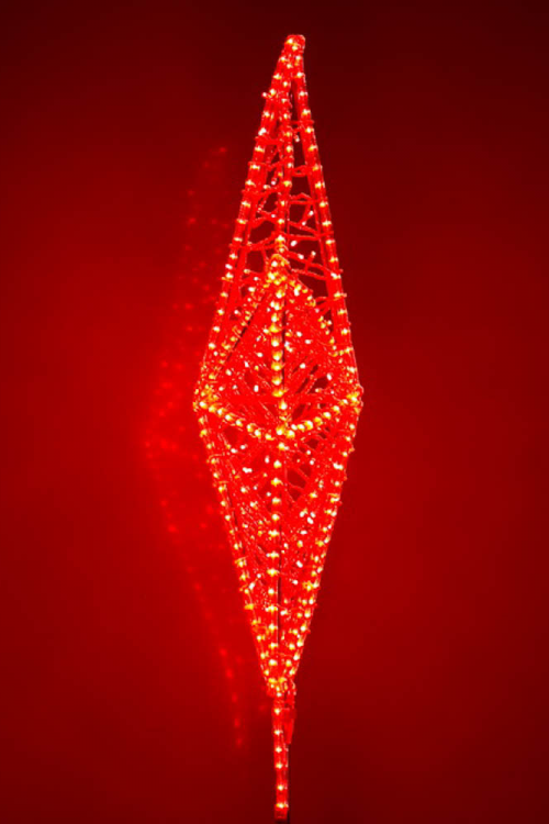 Макушка Кремлевская 75 см. для елей высотой от 6 до 12 м., красная, Green Trees (krem-75red)