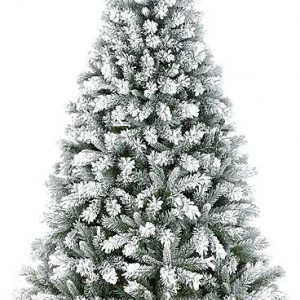 Ель Атлантида заснеженная 230 см., 312 LED ламп, ПВХ, Black Box (74364)
