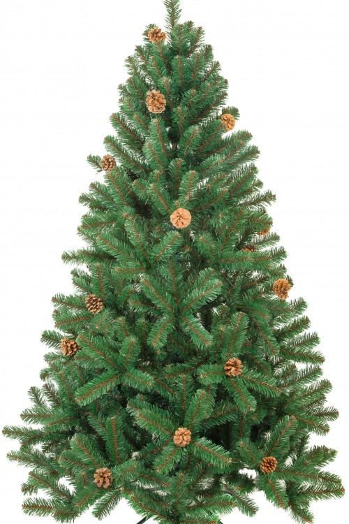 Искусственная елка Лапландия с шишками 150 см., мягкая хвоя, ЕлкиТорг (12150)