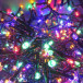 Светодиодная гирлянда для елки 230 см., 800 разноцветных LED лампочек, СТАТИЧЕСКОЕ свечение, длина 16 м. Triumph Tree (463874)