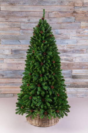 Елка Императрица с шишками 215 см., мягкая хвоя, Triumph Tree (73239)