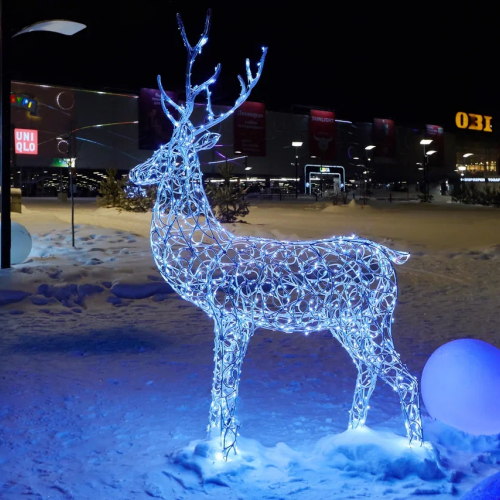 Светодиодная фигура Олень северный 240 см., Сад Радости (SR036)