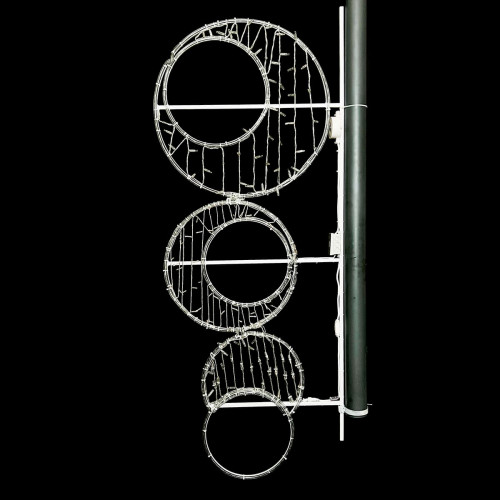 Светодиодная консоль Круги 80*180 см., мульти, LTC (LC-13408)