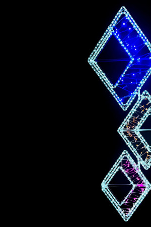 Светодиодная консоль Ромбы, 80*180 см., LTC (LC-13409)