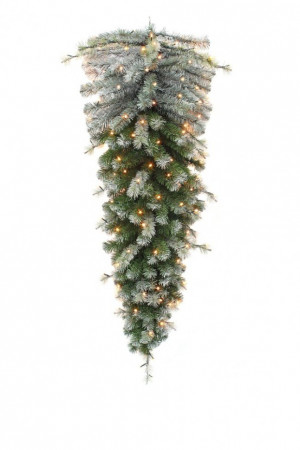 Хвойный декор Капля Форса заснеженная 270 см., 270 ламп, Triumph Tree (72029)