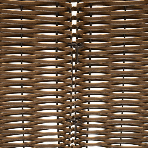 Корзина под елку Премиум Царская Лоза 87 см., разборная, лесной орех, ЕлкиТорг (87-222)