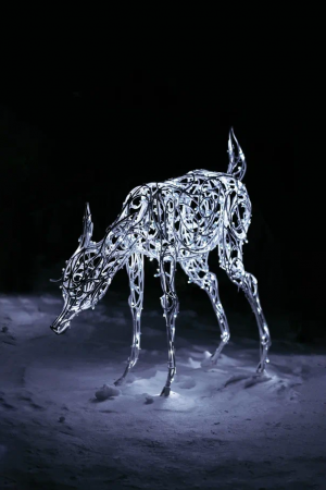 Светодиодная фигура Олененок 120 см., Сад Радости (SR039)