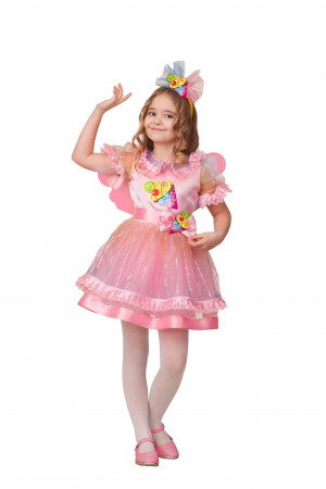 Карнавальный костюм Пироженка-мороженка размер 64, рост 128 см. (21-19-128-64) 