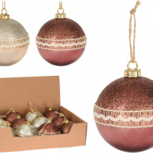 Набор пластиковых шаров Манжента 80 мм., 12 шт., Koopman (ABJ432840) 