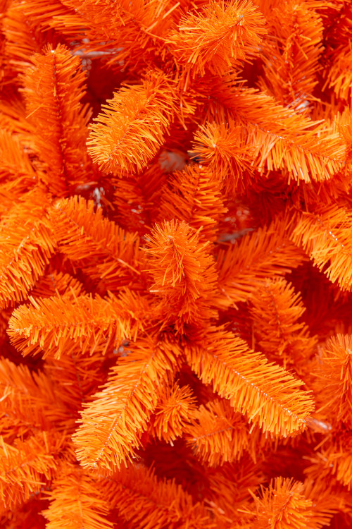 Искусственная оранжевая елка Карнавал - Сочный апельсин 210 см., ПВХ ЕлкиТорг (172210)