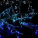 Занавес с эффектом бегущий огонь 2*3.3 м., 24V, 320 LED ламп бело - синего цвета, прозрачный провод, Beauty Led (ESI321-SH10-1WB)