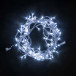 Светодиодная нить 100 холодных белых LED ламп, 10 м., 24В., прозрачный провод ПВХ, LTC (PST100-10-1W)