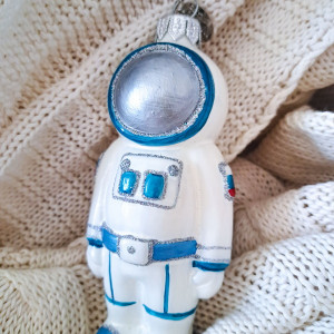 ФУ4-2208 Елочное украшение Космонавт большой h-12 см., Коломеев