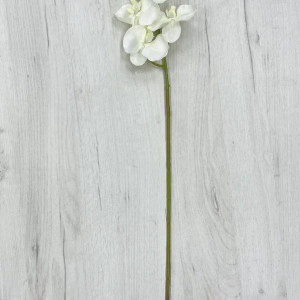 Ветвь Фаленопсис белый 90 см., Christmas DeLuxe (87497)