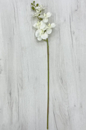 Ветвь Фаленопсис белый 90 см., Christmas DeLuxe (87497)