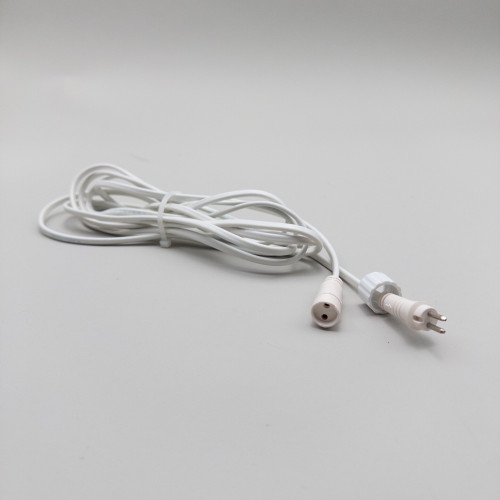 Соединитель 3 м. для нитей 24В. без возможности управления, провод белый ПВХ, IP65, LTC (SLL3m-8-1)