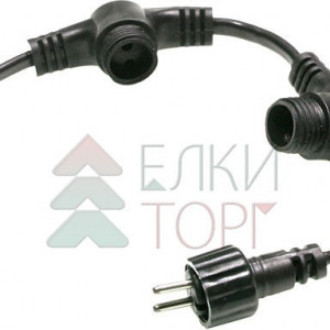 Разветвитель 3 - х лучевой для гирлянд серии STRING LIGHT из ПВХ, BEAUTY LED (05-056)