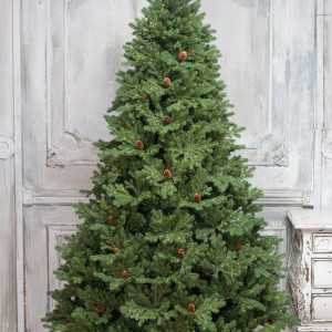 Искусственная елка Чарующая 240 см., 100% литая хвоя, ЕлкиТорг (130240)