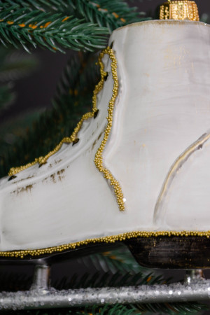 Елочное украшение Конек фигурный h-11 см., стекло, Витус (51063)