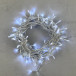 Светодиодная нить 100 холодных белых LED ламп, 10 м., 220-230В., прозрачный провод ПВХ, LTC (PST100-10-2W)