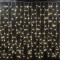 Светодиодный облегченный занавес 2*1.5 м., 220V, 300 теплых белых LED ламп, прозрачный ПВХ провод, Rich LED (RL-CS2*1.5-T/WW)