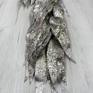 Ветвь Лавр Императорский 120 см., шампань, 1 шт., Christmas DeLuxe (87503)