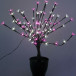 Светодиодная композиция Цветок в горшке, цветы сакуры 60 см., 24V, 96 бело-розовых LED ламп, Beauty Led (JY73007A)