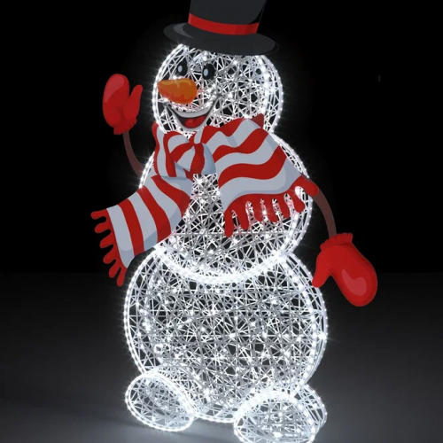 Светодиодная фигура Снеговик с шарфом композит 200 см., Сад Радости (SR241)