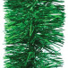 Мишура цвет зеленый, диаметр 100 мм., длина 3 м., ЕлкиТорг (M100green)