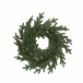 Рождественский венок Графский 60 см., литая хвоя, 60 теп.белых ламп., ЕлкиТорг (52108)