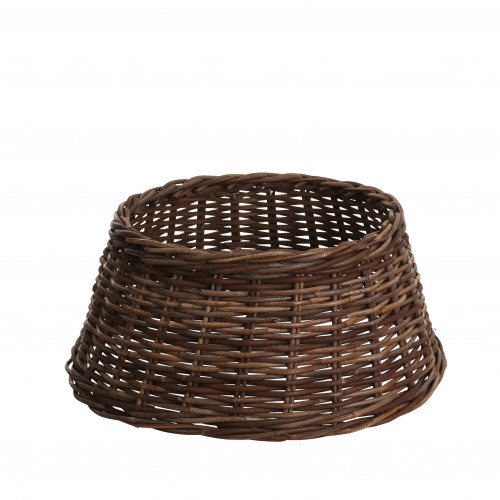 Корзина для декорирования подставки 28х65 см., коричневая, Christmas DeLuxe (83793)