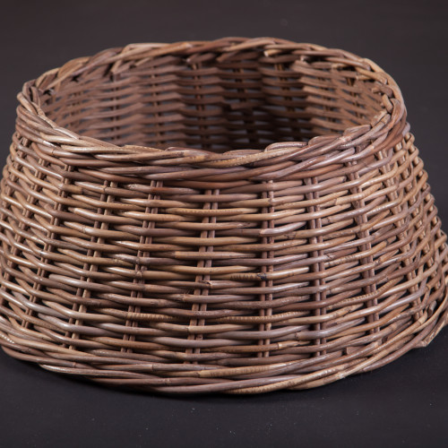 Корзина для декорирования подставки 28х65 см., коричневая, Christmas DeLuxe (83793)