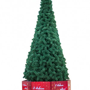 Уличная искусственная сосна Альпийская зеленая 21 м., ствольная, Леска, Green Trees (GT21ALES)