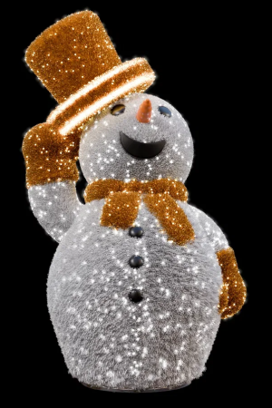 Светодиодная фигура из мишуры Снеговик 250 см., Сад Радости (SR243)