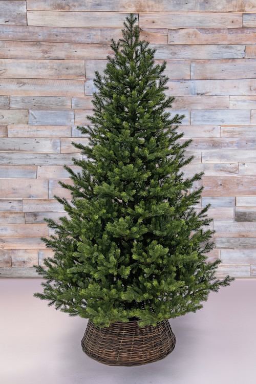 Ель Датская 215 см., 700 LED ламп, 100% литая хвоя, TreeDeLux (70058)