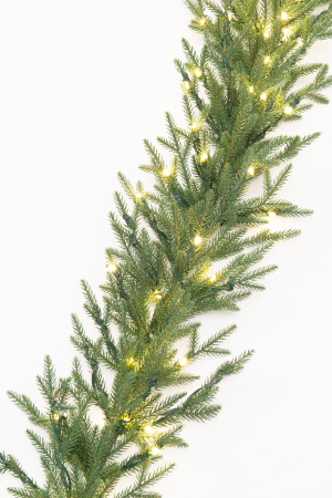 Хвойная Ветвь Лесная симфония 180 см., микро LED лампы, 100% литая хвоя, ЕлкиТорг (52122)