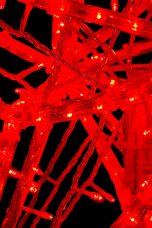 Светодиодная макушка &quot;Кремлевская Звезда&quot; 70 см., Красная, 220В, LTC (LC-13230)